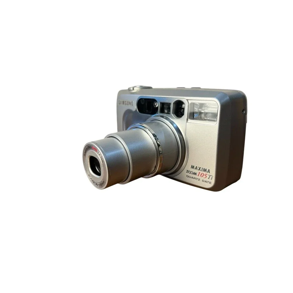 Samsung Maxima Zoom 105Ti Quartz Date 35mm Point & Shoot Film Camera #93516554